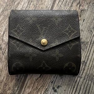 Louis Vuitton Monogram Elise Trifold Wallet Vintage